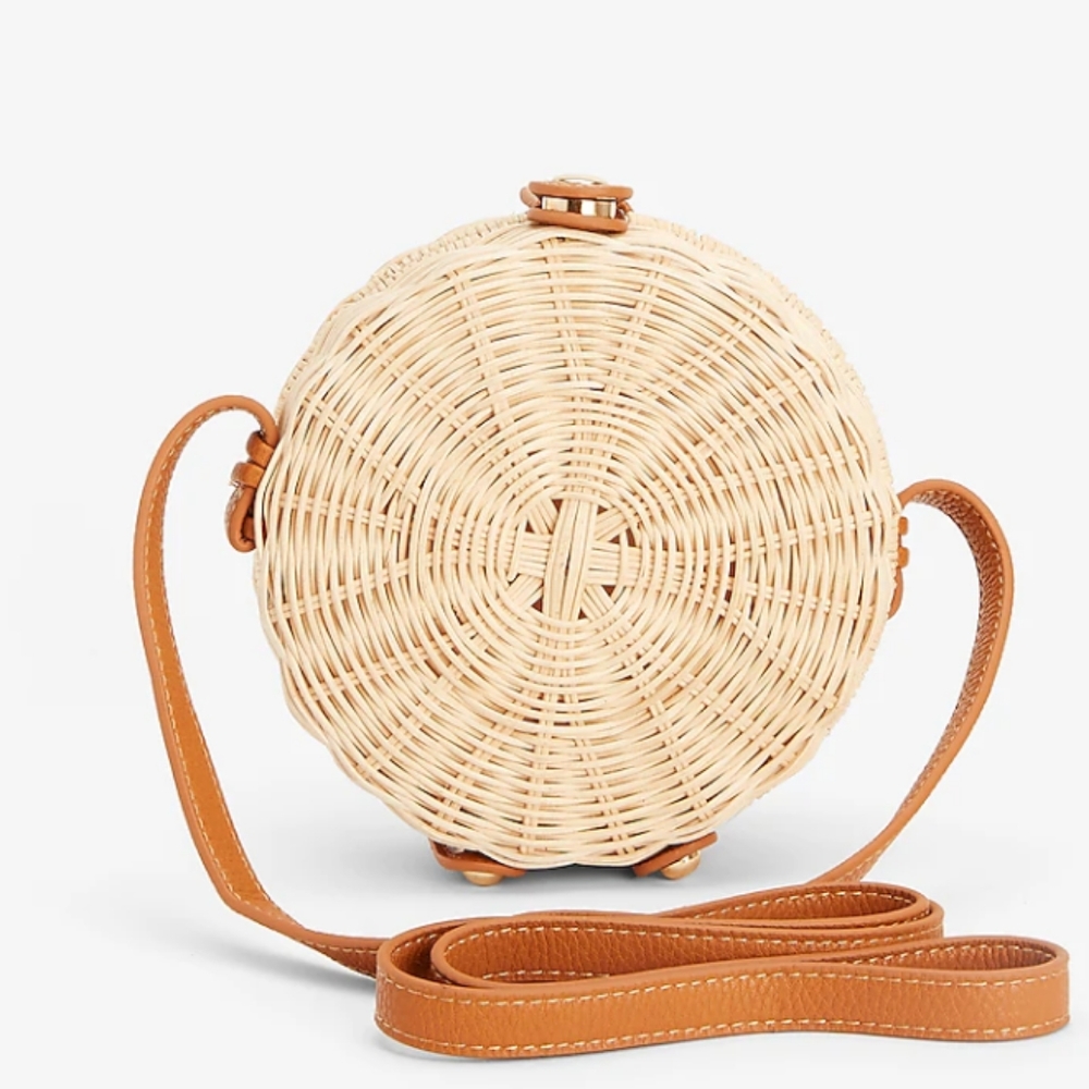 Shiraleah Wicker Crossbody Bag